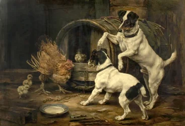 Um momento ansioso, 1895